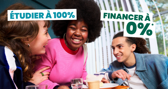 Etudier à 100% financer à 0%