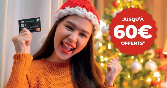 Jusqu'à 60€ offerts dans la Hotte du Crédit Agricole